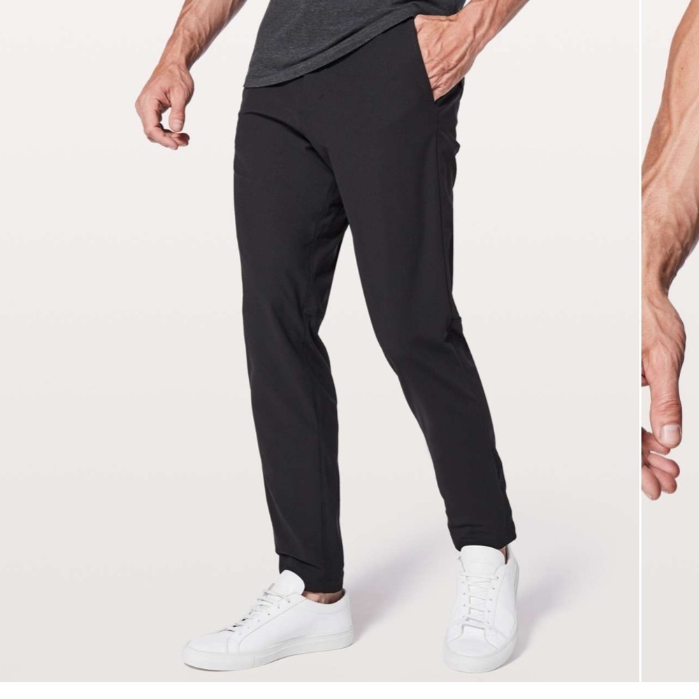 Lululemon Pants Men 34 Navy  Commission SLIM Fit Warpstreme Stretch Golf Chino